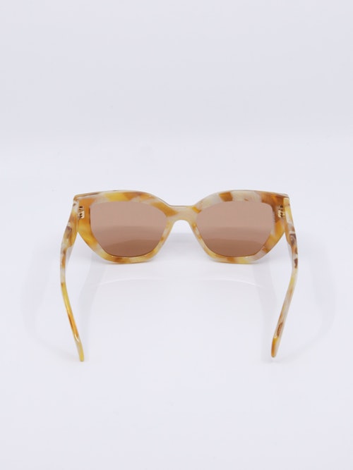 Cateye solbrille med lekker marmorering