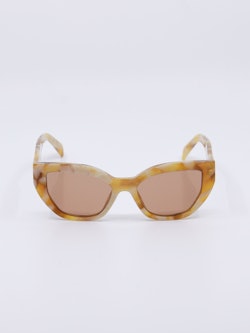 Cateye solbrille med lekker marmorering