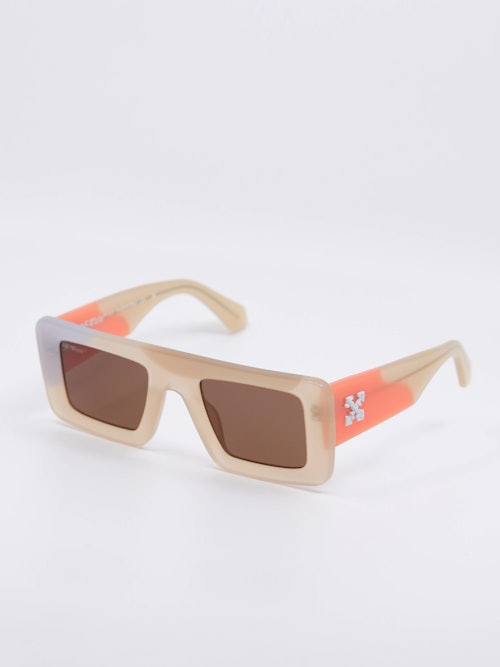 Nude solbrille, rektangulær form