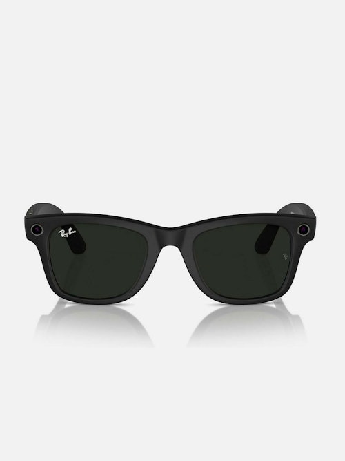 Brille med transitions solbrilleglass, rektangulær fasong og svart ramme