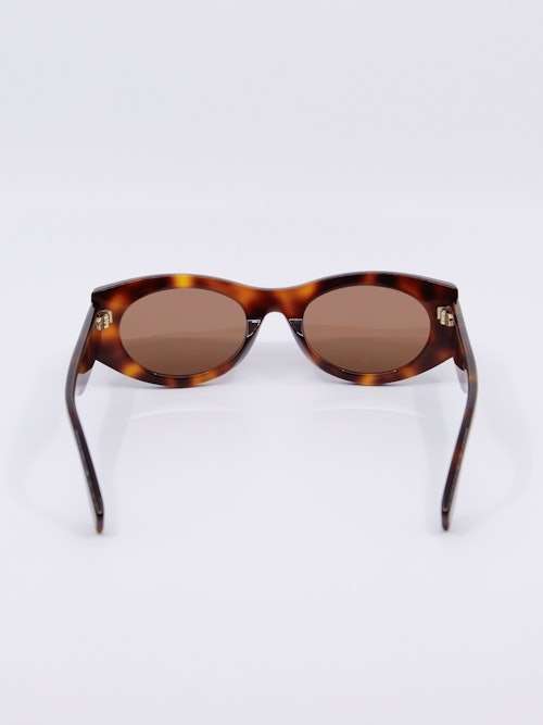 Solbrille i brun med brune solbrilleglass
