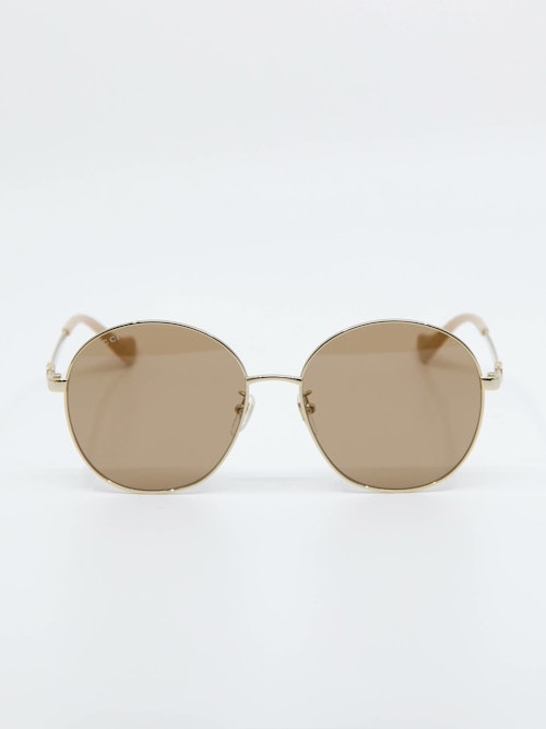 Bilde av rund solbrille fra Gucci