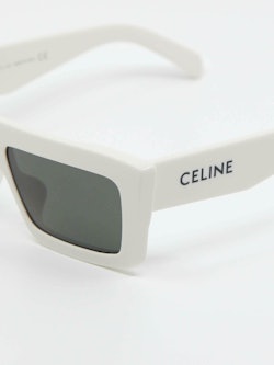 bilde av hvit solbrille fra Celine