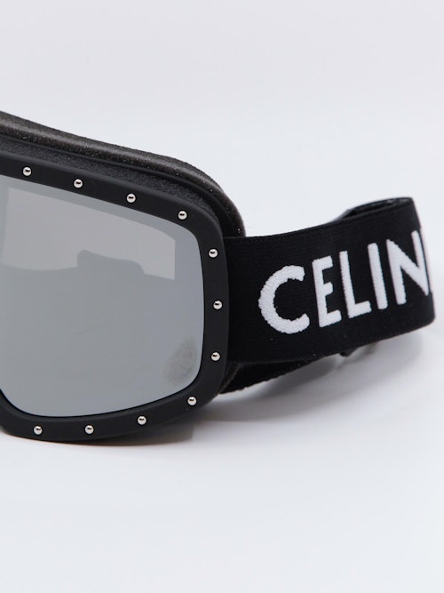 Detaljebilde av goggles fra Celine