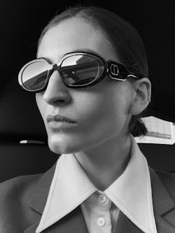 Bilde av Katarina Petrovic med solbrille DiorBoddy