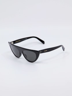 CL40228I 01A svart Celine-modell fra siden