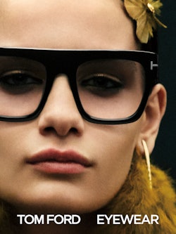 Bilde av modell med solbrille FT847 fra Tom Ford